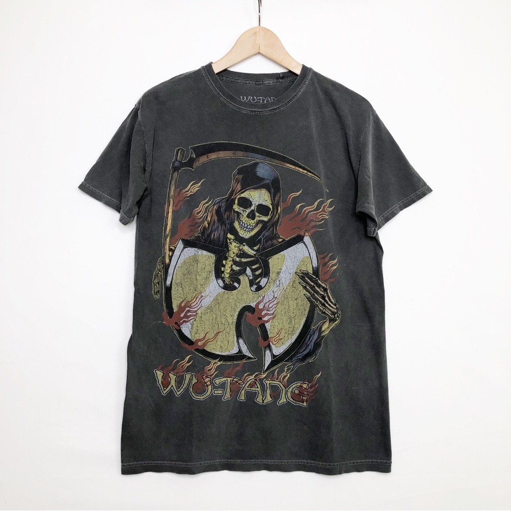 Wu Tang grey graphic T-shirt